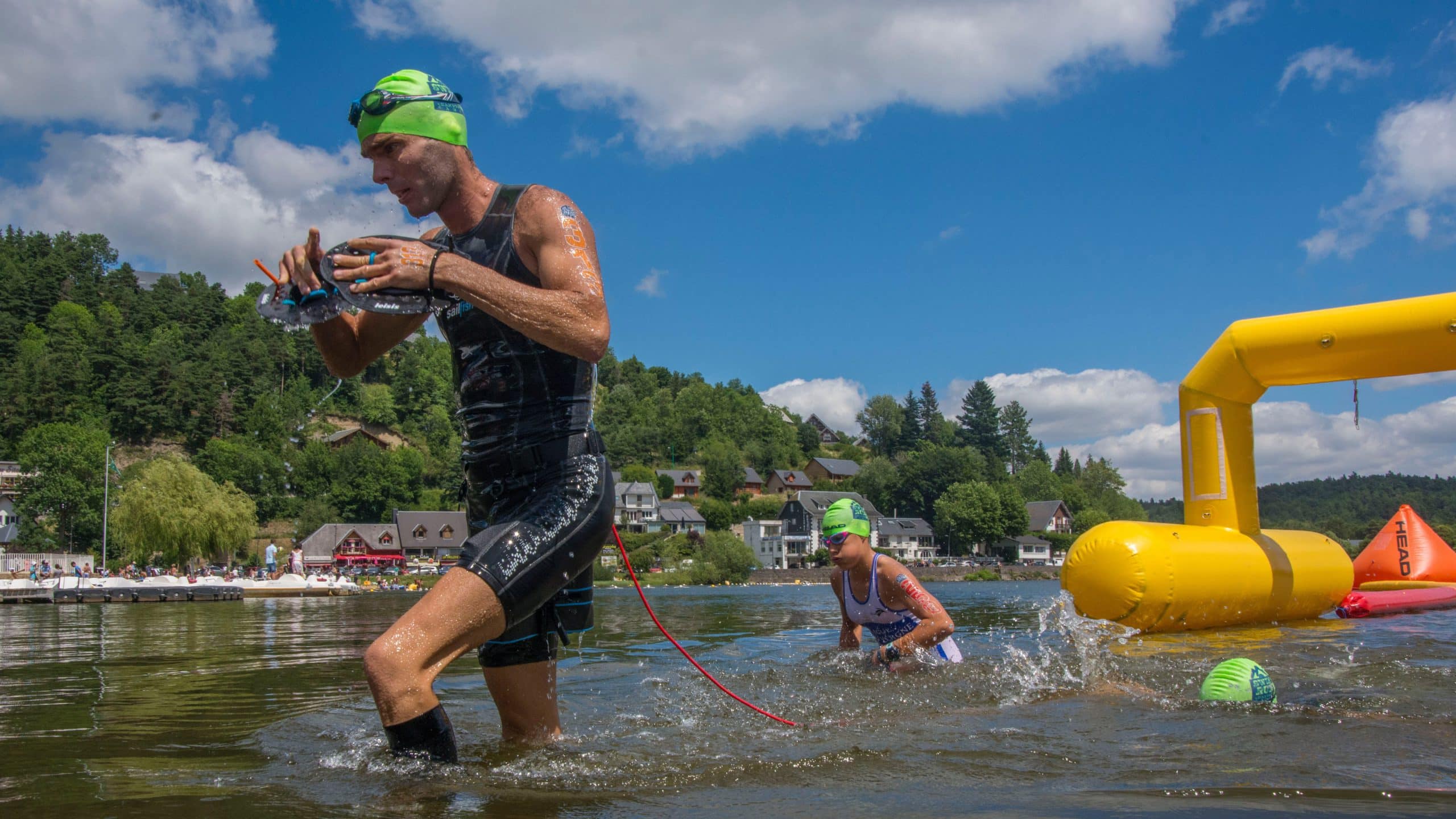 Le Swimrun à l’épreuve de la Chaîne des Puys