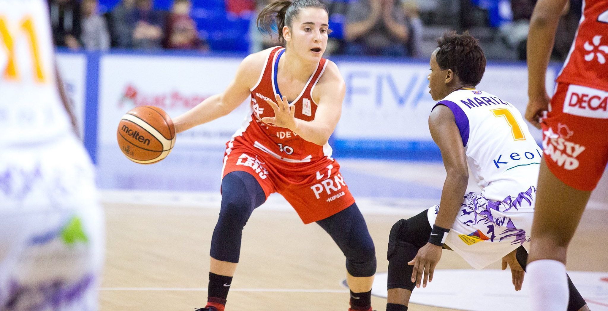 Lisa Berkani présente avec l'Equipe de France