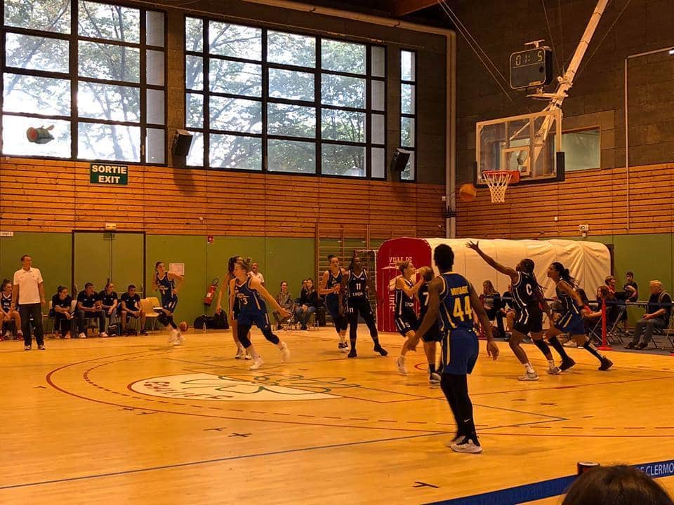 Une belle victoire de l'ASVEL face à Braine au Gymnase Fleury !