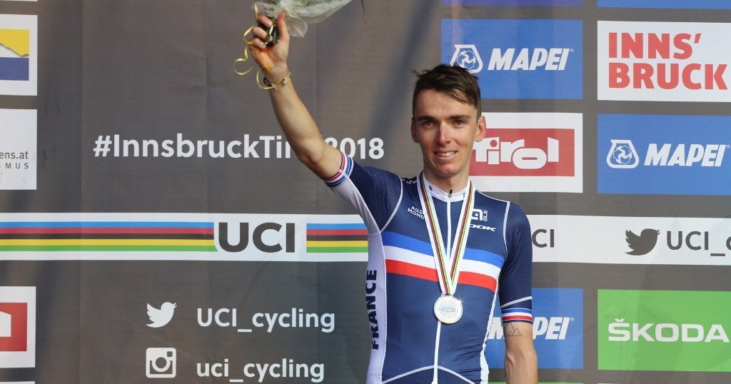 Romain Bardet, vice-champion du Monde de Cyclisme