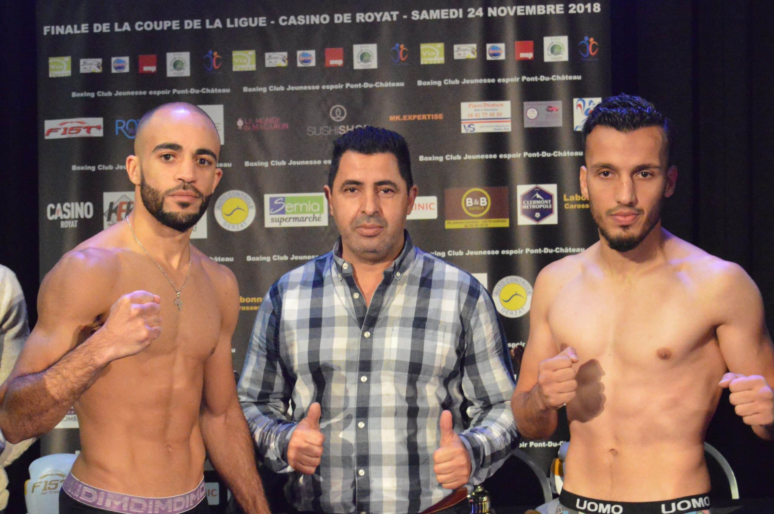 Conférence de presse de la Finale de la Coupe de la Ligue de Boxe au Casino de Royat