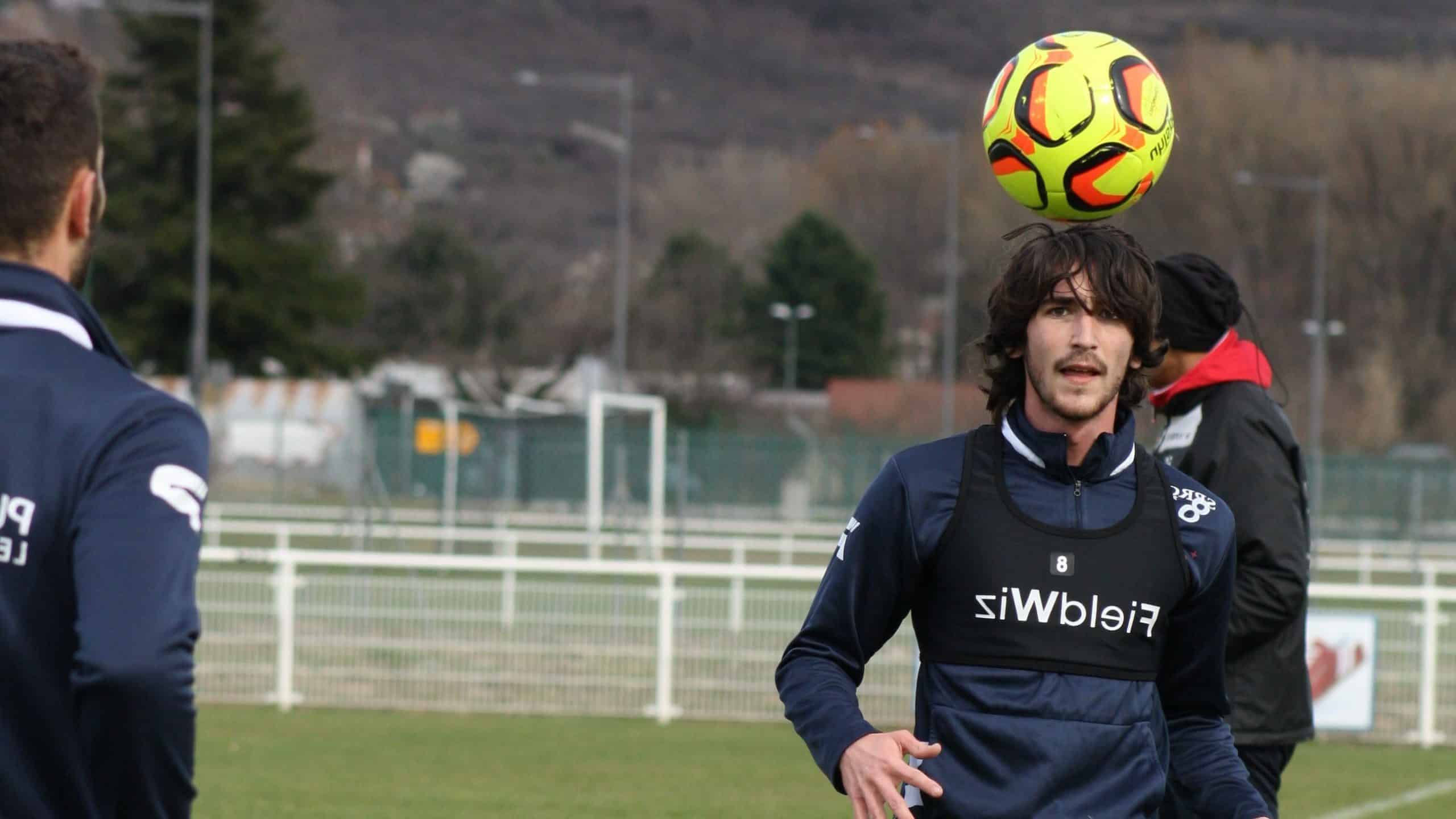 Entretien avec Lorenzo Rajot, milieu de terrain du Clermont Foot 63