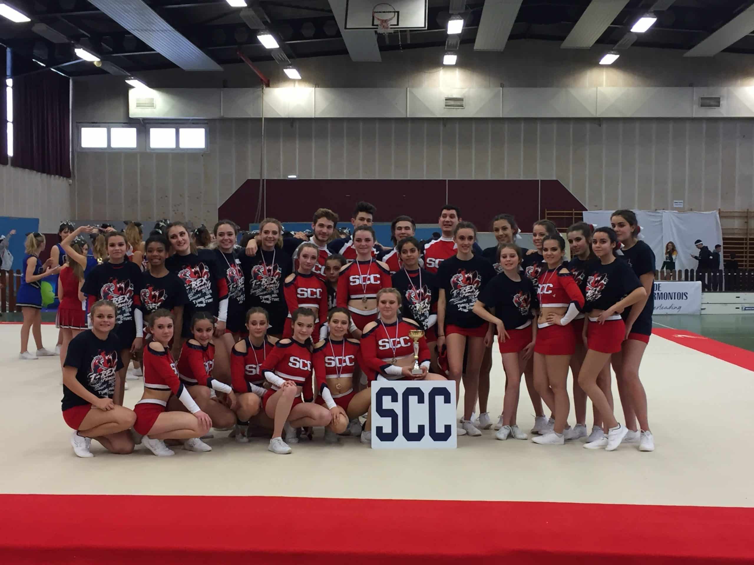 Le Stade Clermontois Cheerleading brille à la maison !