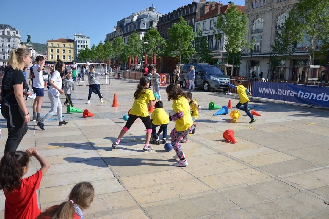 Le hand fait son show !