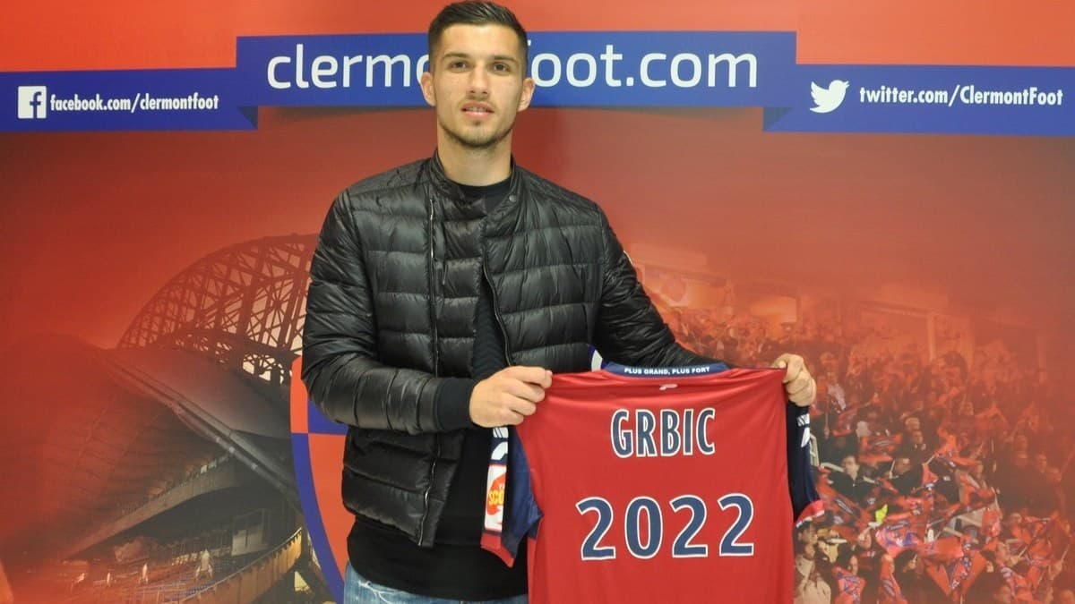 Adrian Grbic, première recrue du Clermont Foot 63 !