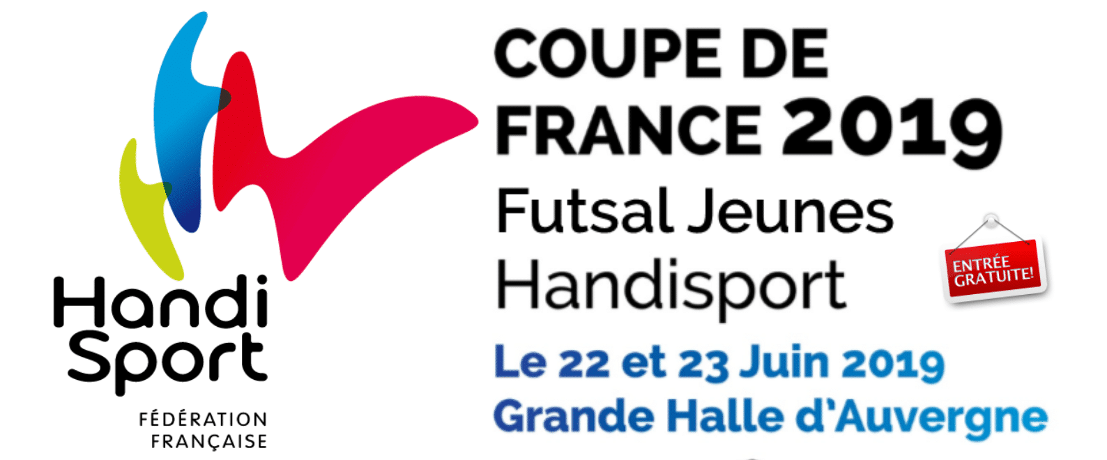 La Grande Halle d’Auvergne accueille la Coupe de France jeune futsal handisport !