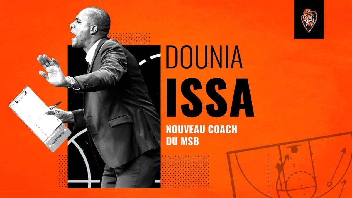 Dounia Issa, entraîneur principal du Mans !