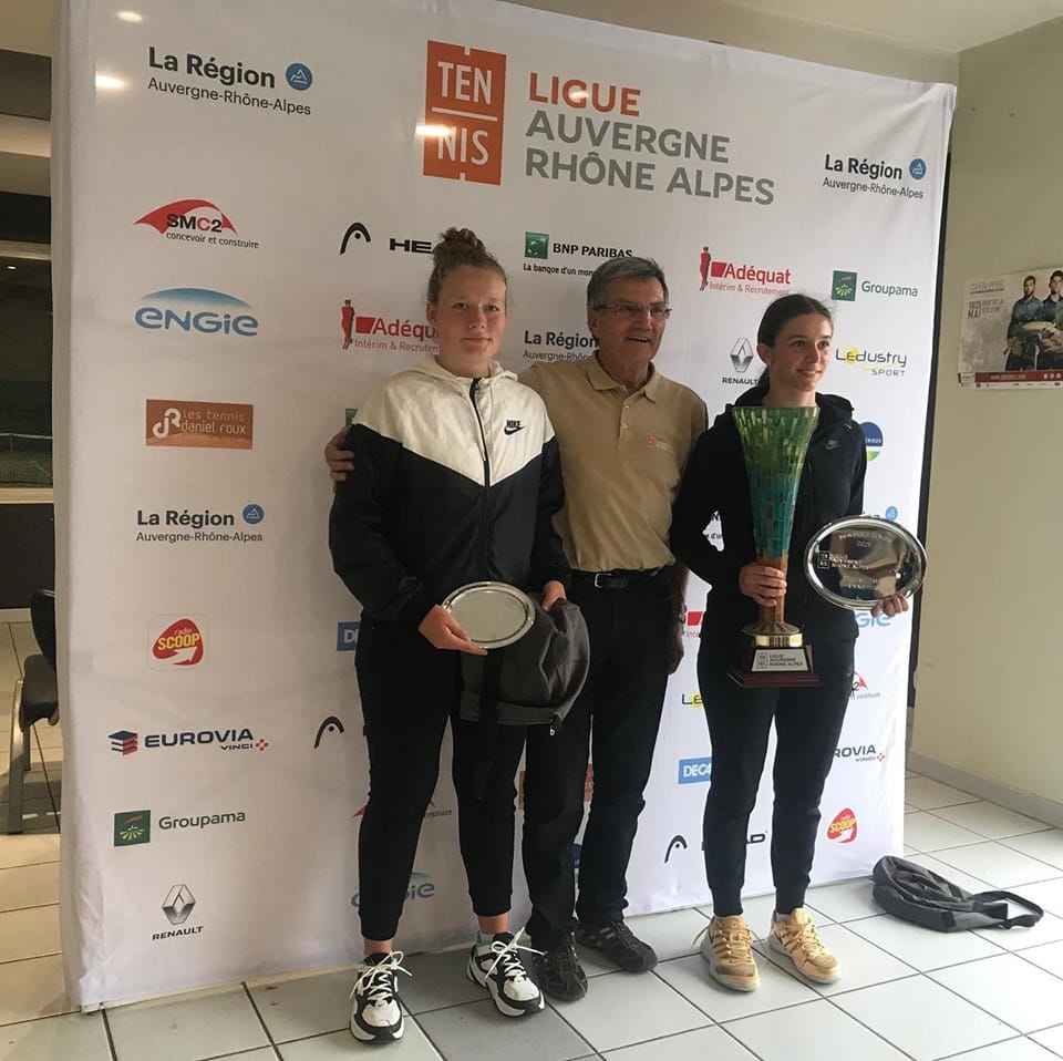 Coralie Porte, finaliste du Championnat AURA de Tennis