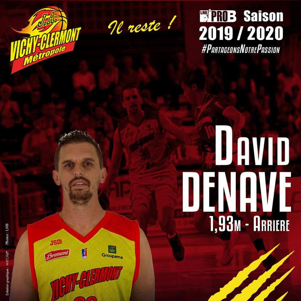 David Denave prolonge deux saisons de plus !