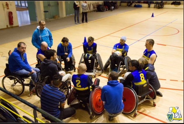 Le rugby Fauteuil était à l'honneur le week-end dernier !