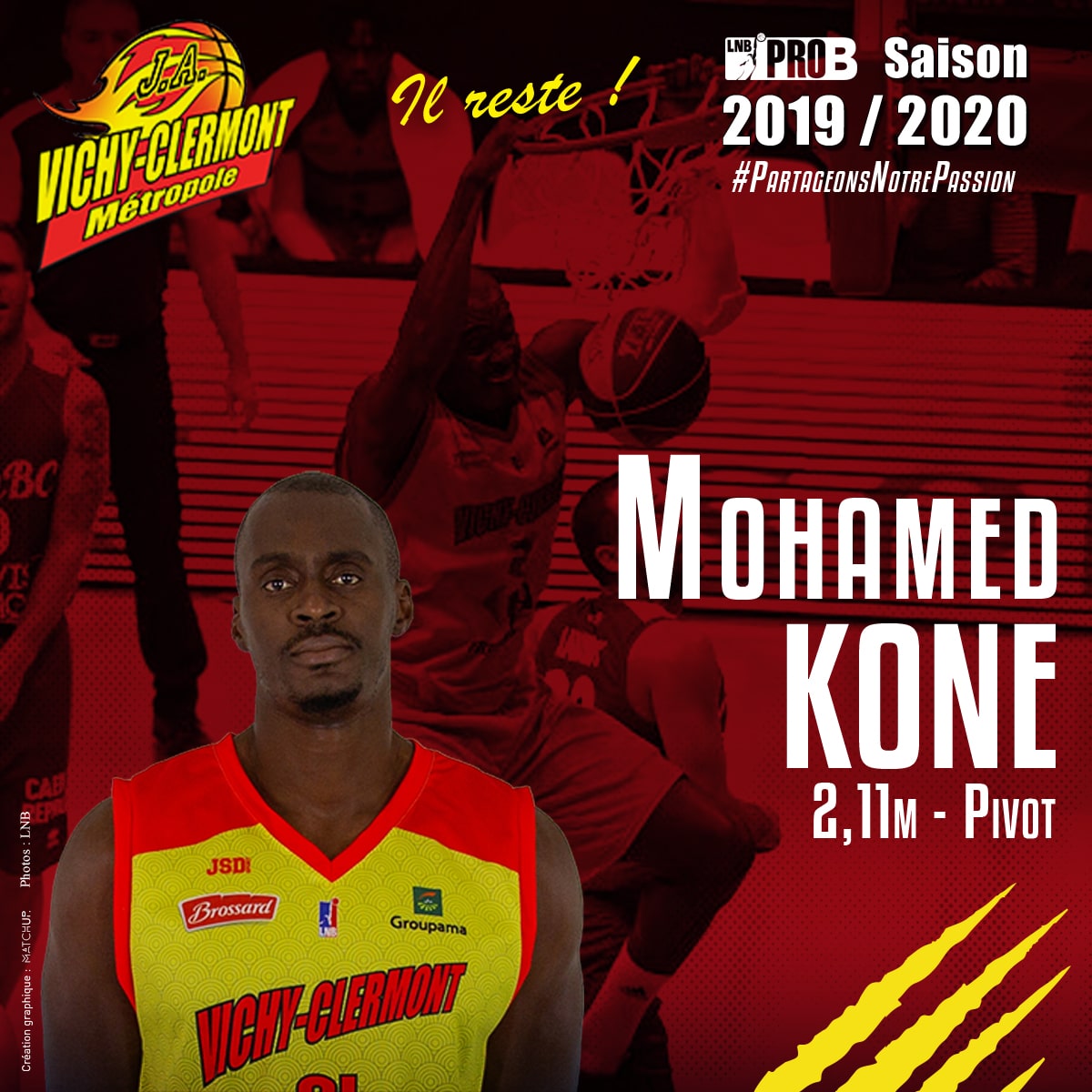 Kone, deux ans de plus à la JAVCM !