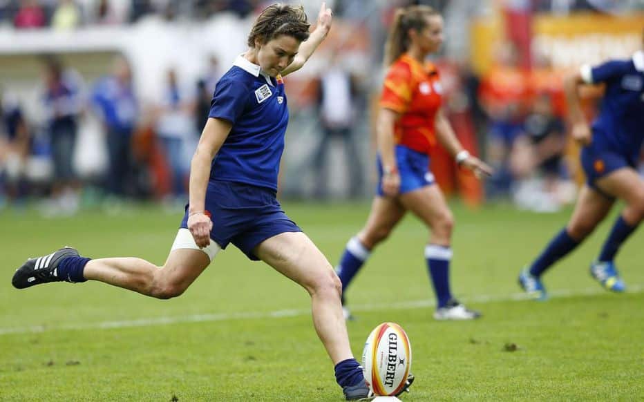 Trémoulière et les bleues fessent les Black Ferns !