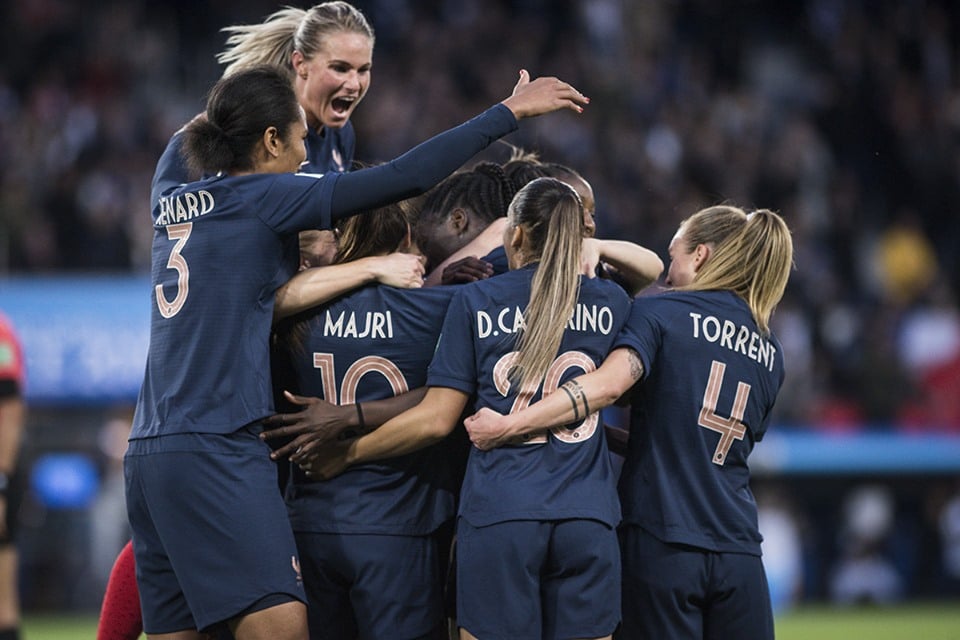 Les Bleues au Stade Gabriel Montpied !