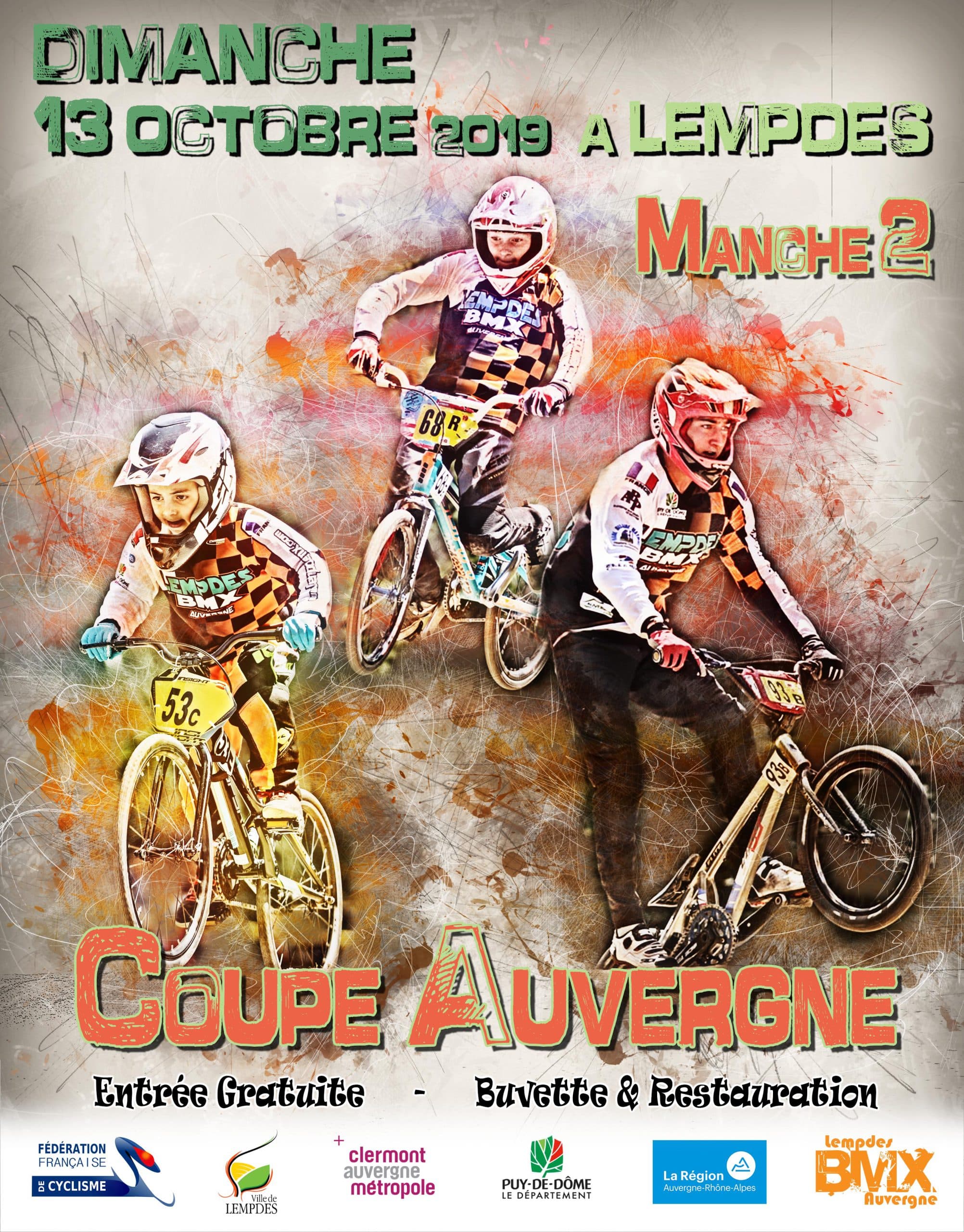 La Coupe d'Auvergne de BMX !