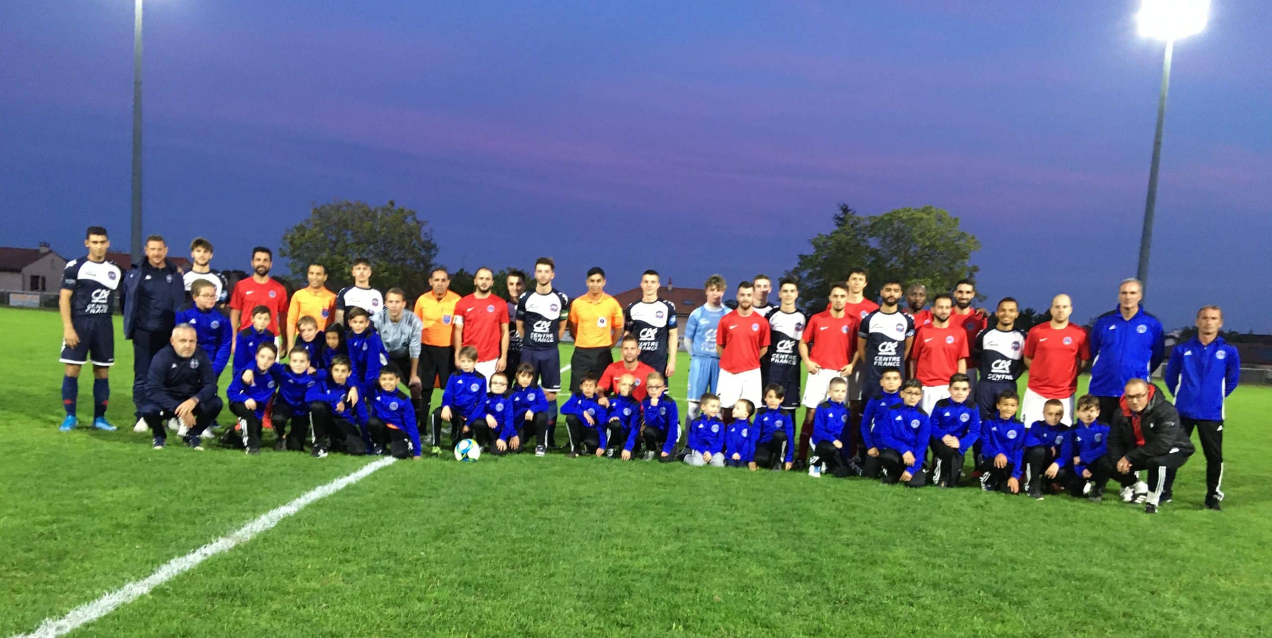 Victoire des footballeurs de Cebazat contre Aurillac !