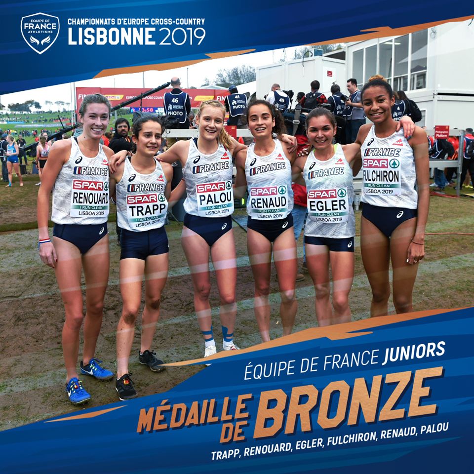 Emilie Renaud en bronze avec l'Équipe de France !