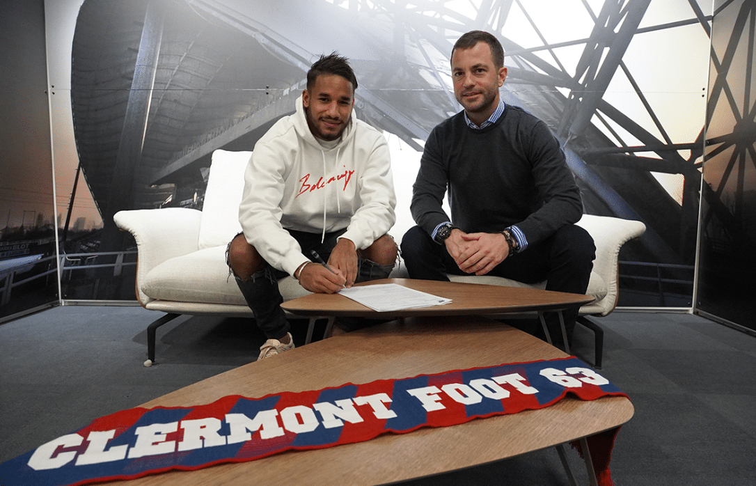 Jim Allevinah lié avec le Clermont Foot jusqu'en 2023 !