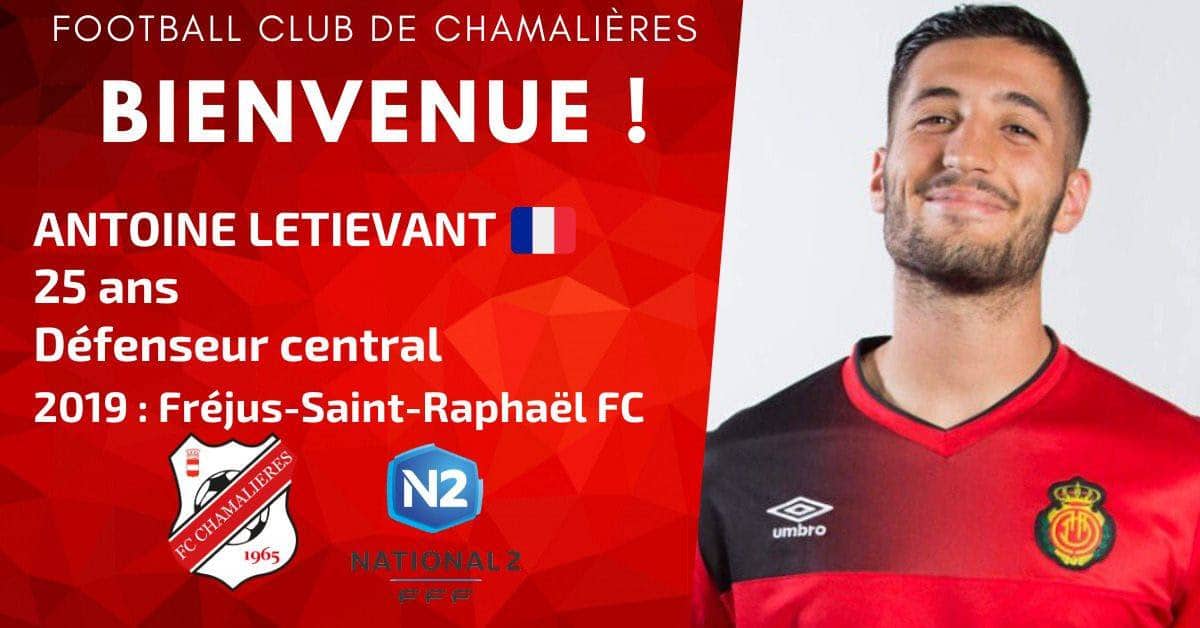 Nouvelle recrue pour le FC Chamalières !