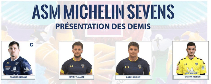 L'ASM Clermont Auvergne annonce les demis pour le Supersevens