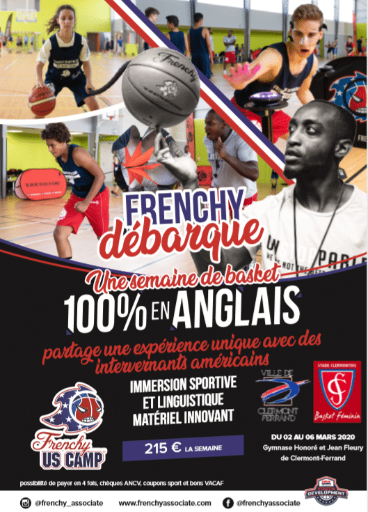 Le Frenchy US Camp passe par le Stade Clermontois Basket Féminin !