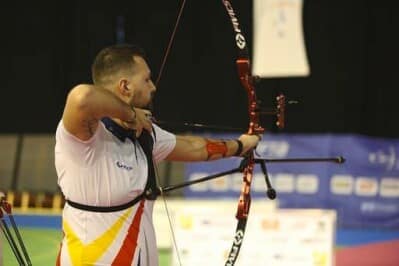 Michaël Sanna sur la deuxième marche du podium lors des championnats de France !