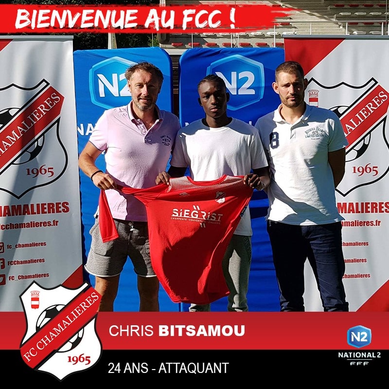 Chris Bitsamou au FC Chamalières !