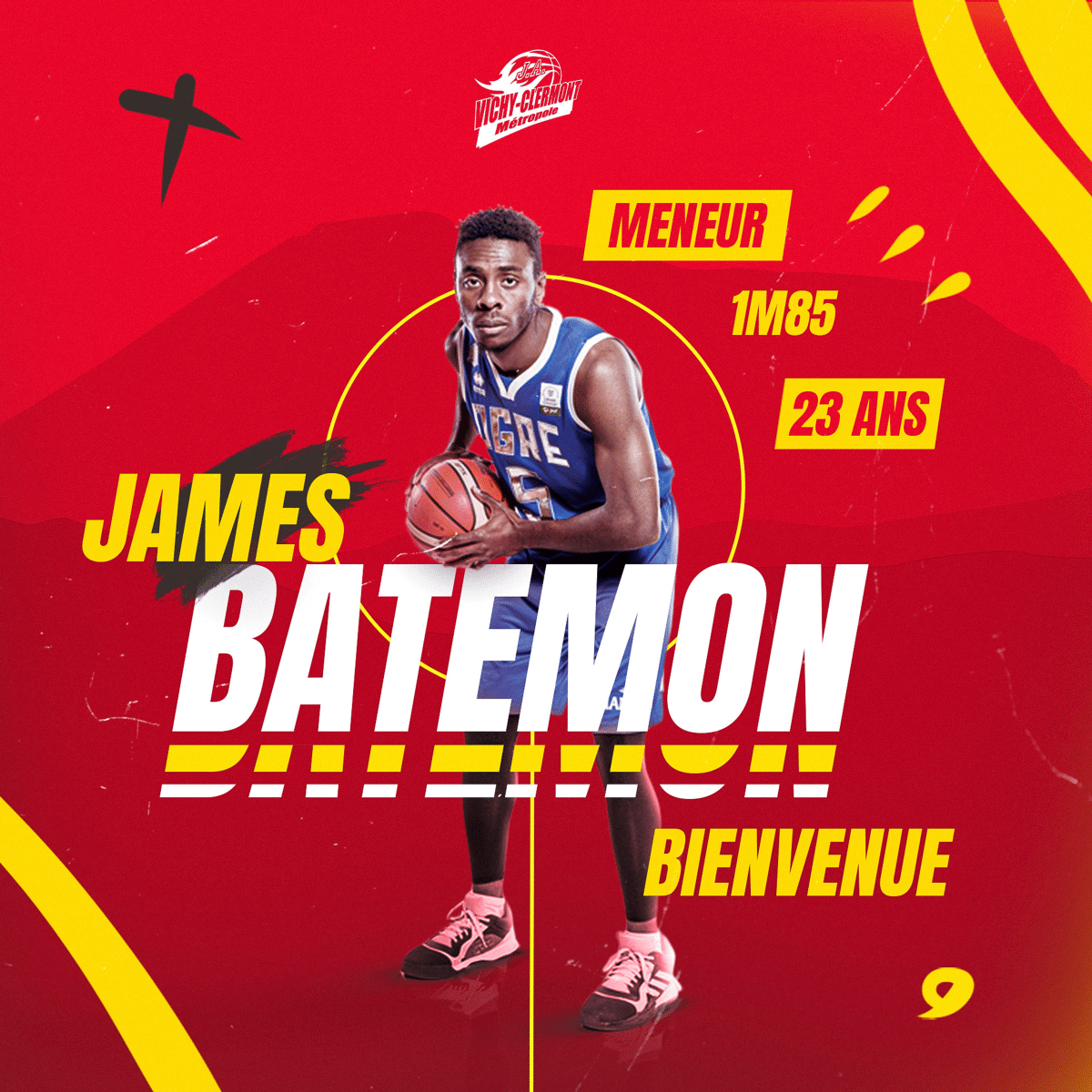 James Batemon, nouveau Métropolitain pour la saison 2020/2021