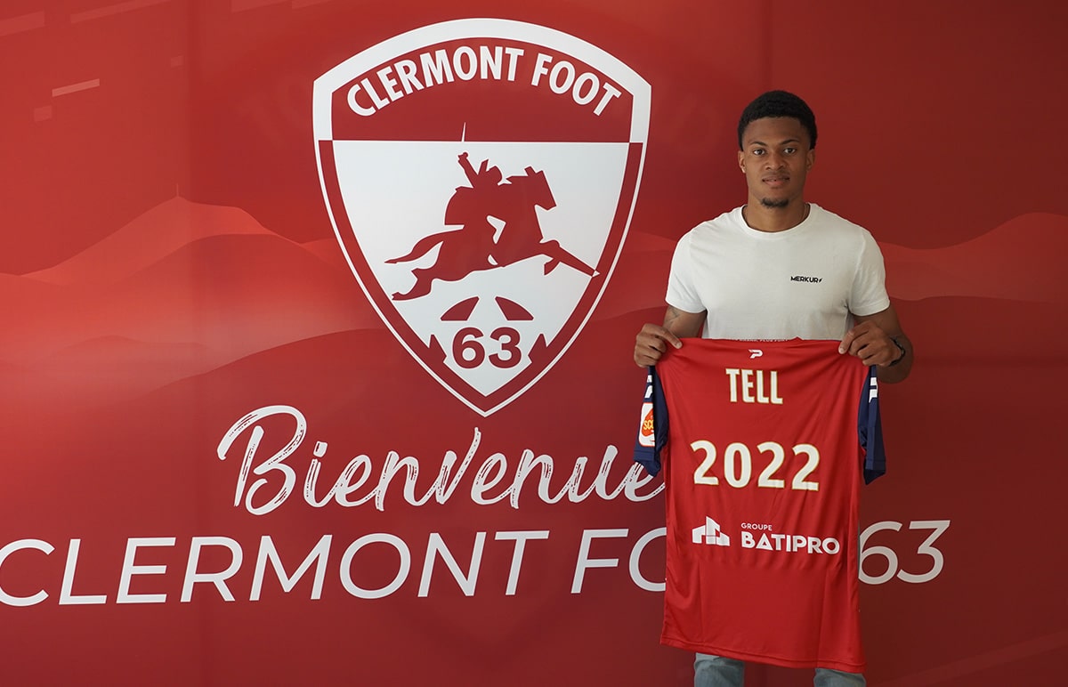 Football : le Clermont Foot 63 accueille Jordan Tell !