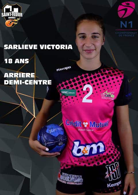 Handball : Victoria Sarlieve quitte le HBCAM63 et rejoint Saint-Flour