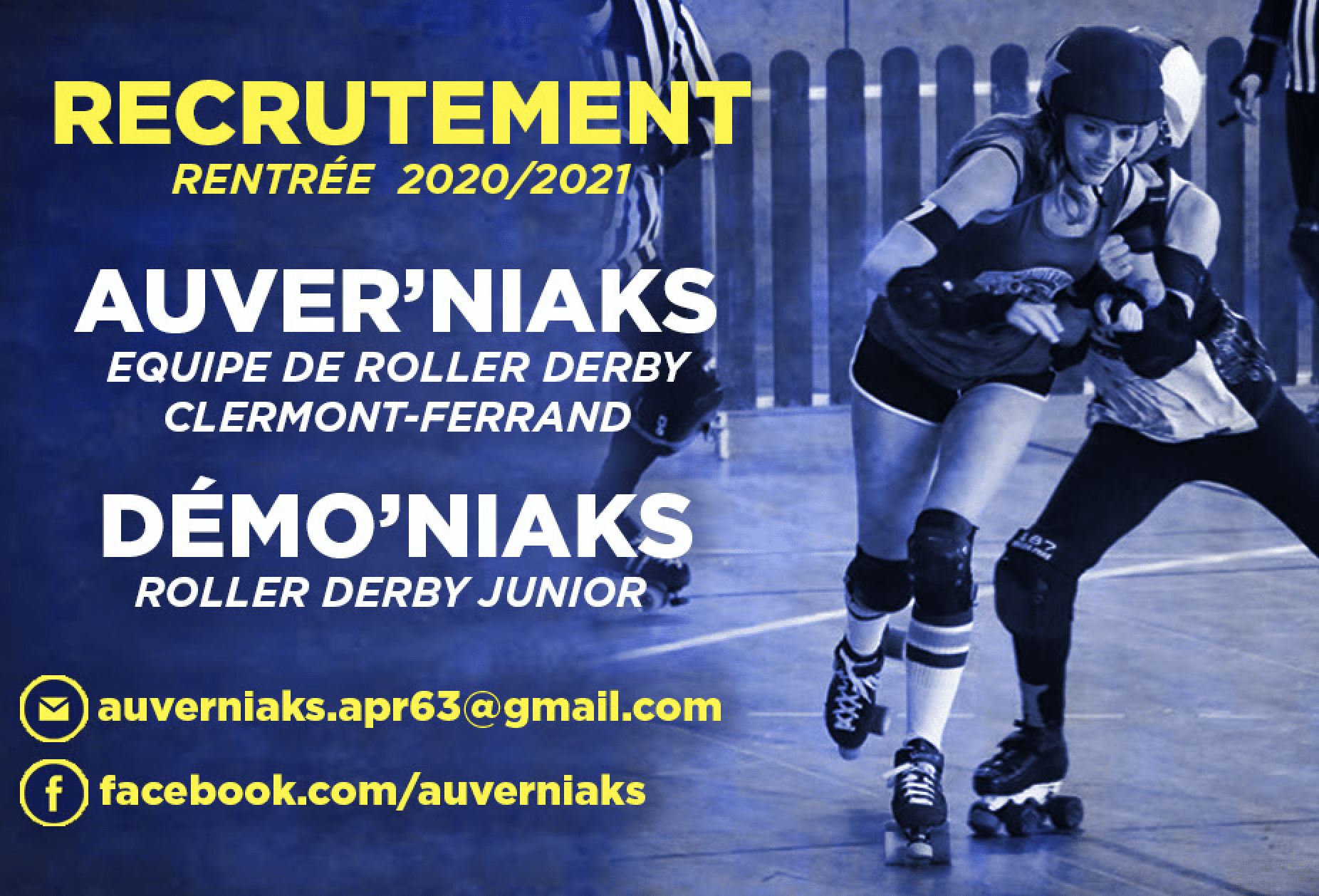 Roller Derby : les Auver'Niaks recrutent !