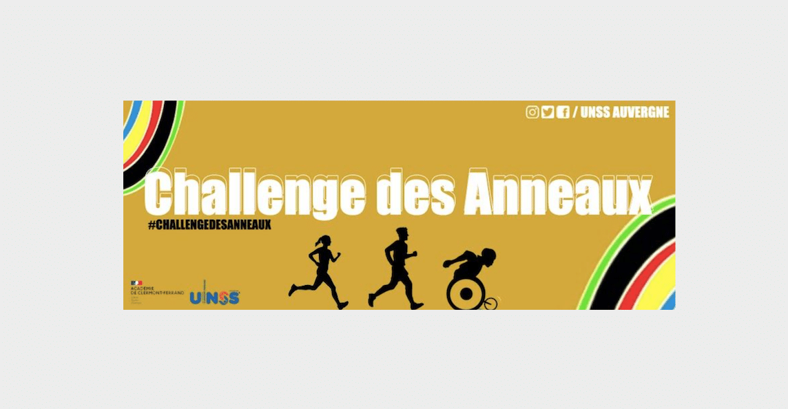 L’UNSS Auvergne lance le Challenge des Anneaux