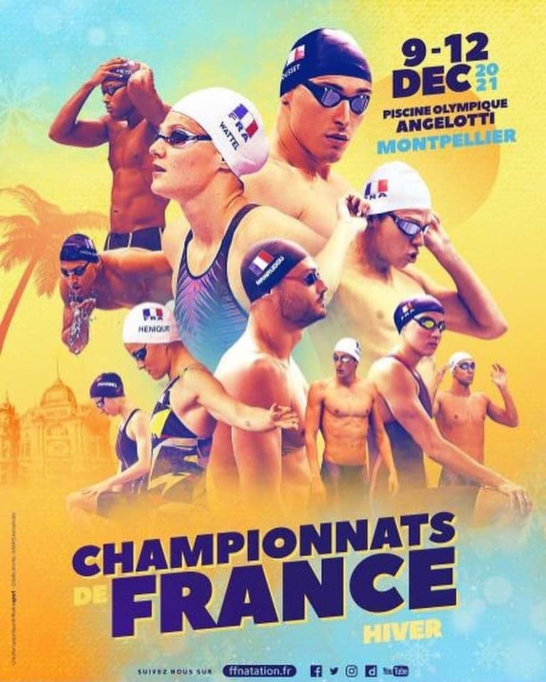 Les nageurs clermontois disputent les championnats de France