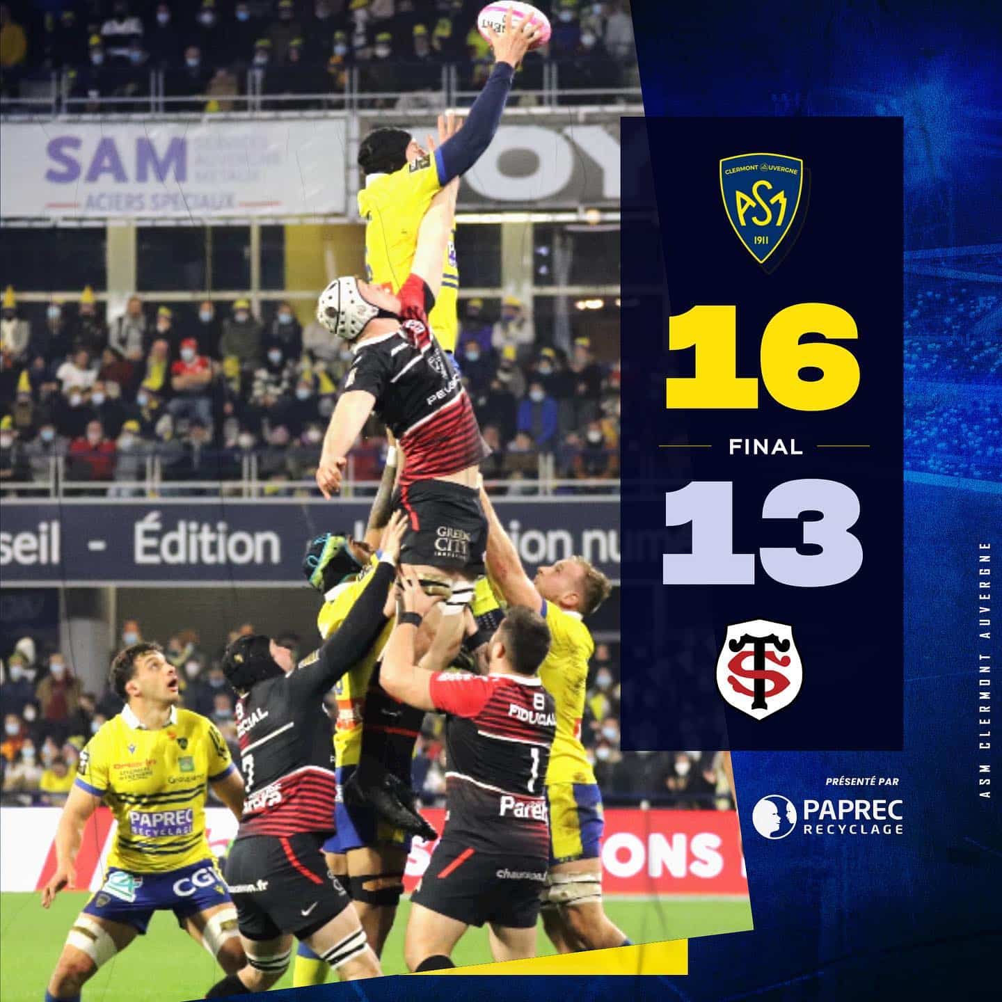 Clermont s’offre Toulouse