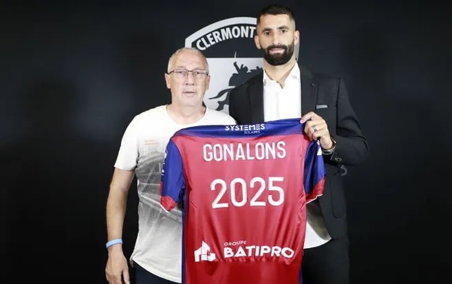 Gonalons au Clermont Foot