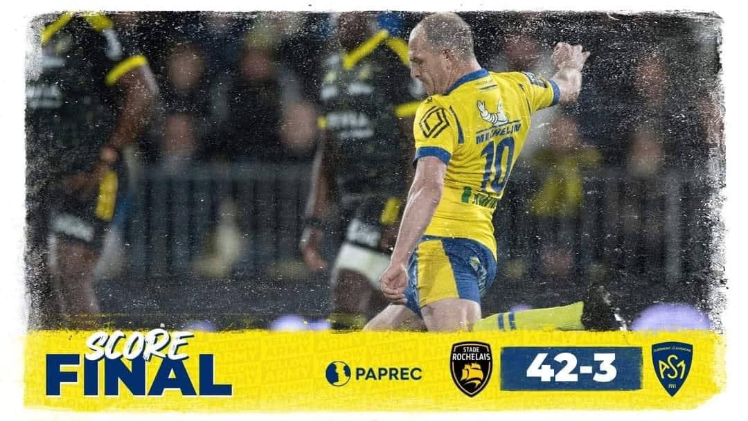 Proche du néant ! Défaite à La Rochelle (42-3).