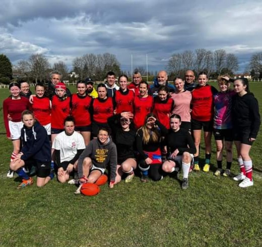 Journée de développement et d'encadrement pour le rugby féminin dans l'Allier.