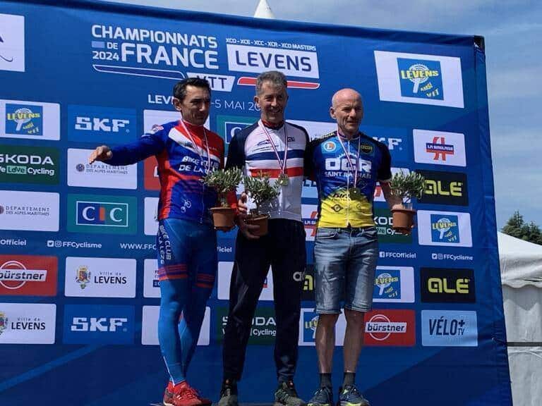 Christophe Pourrat devient champion de France de VTT !